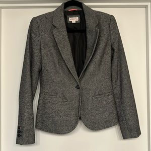 Merona Charcoal Wool Blend Blazer - Sz 4